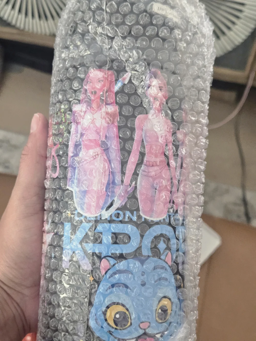 NIB KPop Demon Hunters 32 oz Black Insulated Water Bottle Tumbler